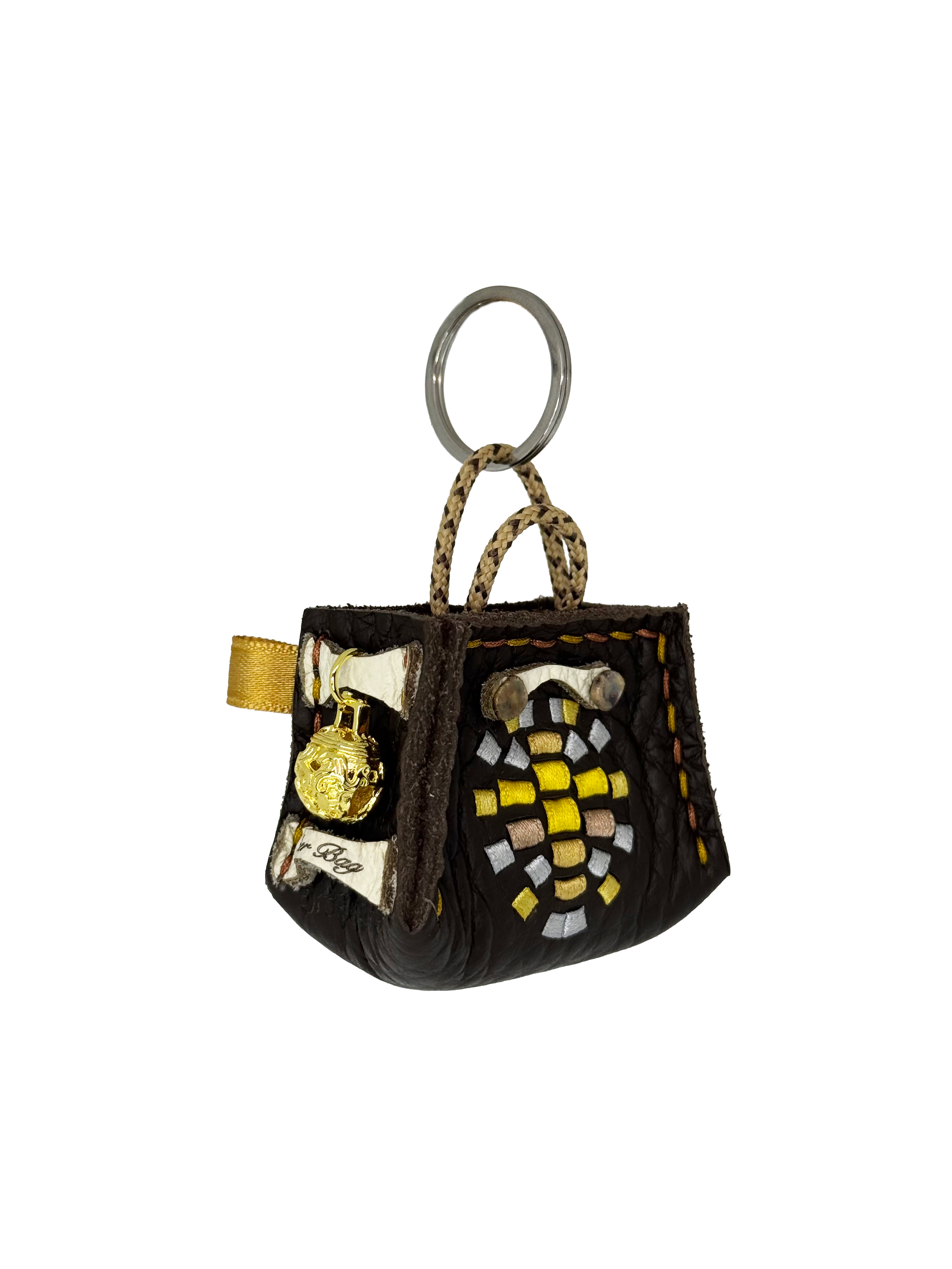 Gold Turtle Tinker Bag Charm