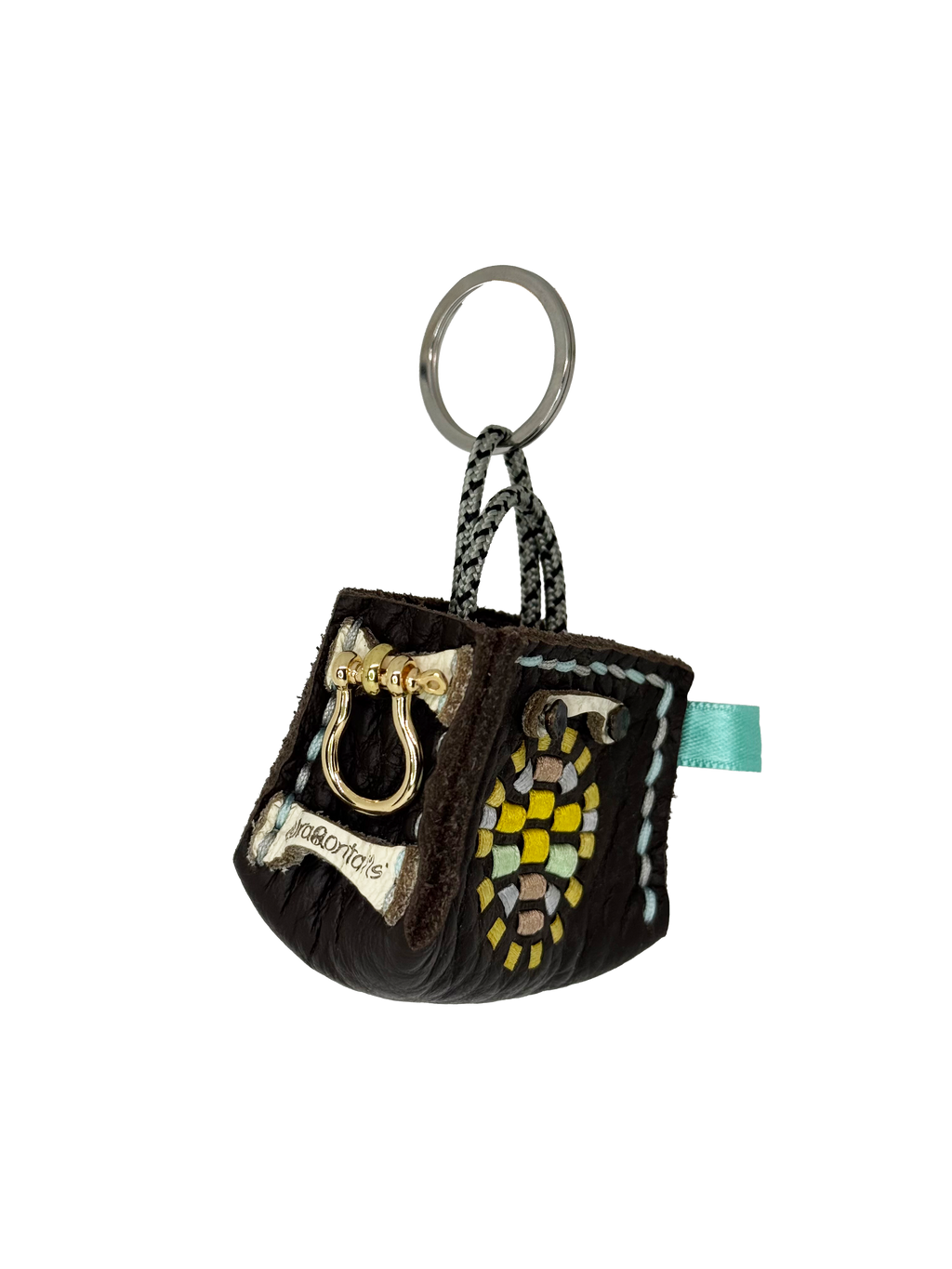 Turquoise Turtle Tinker Bag Charm