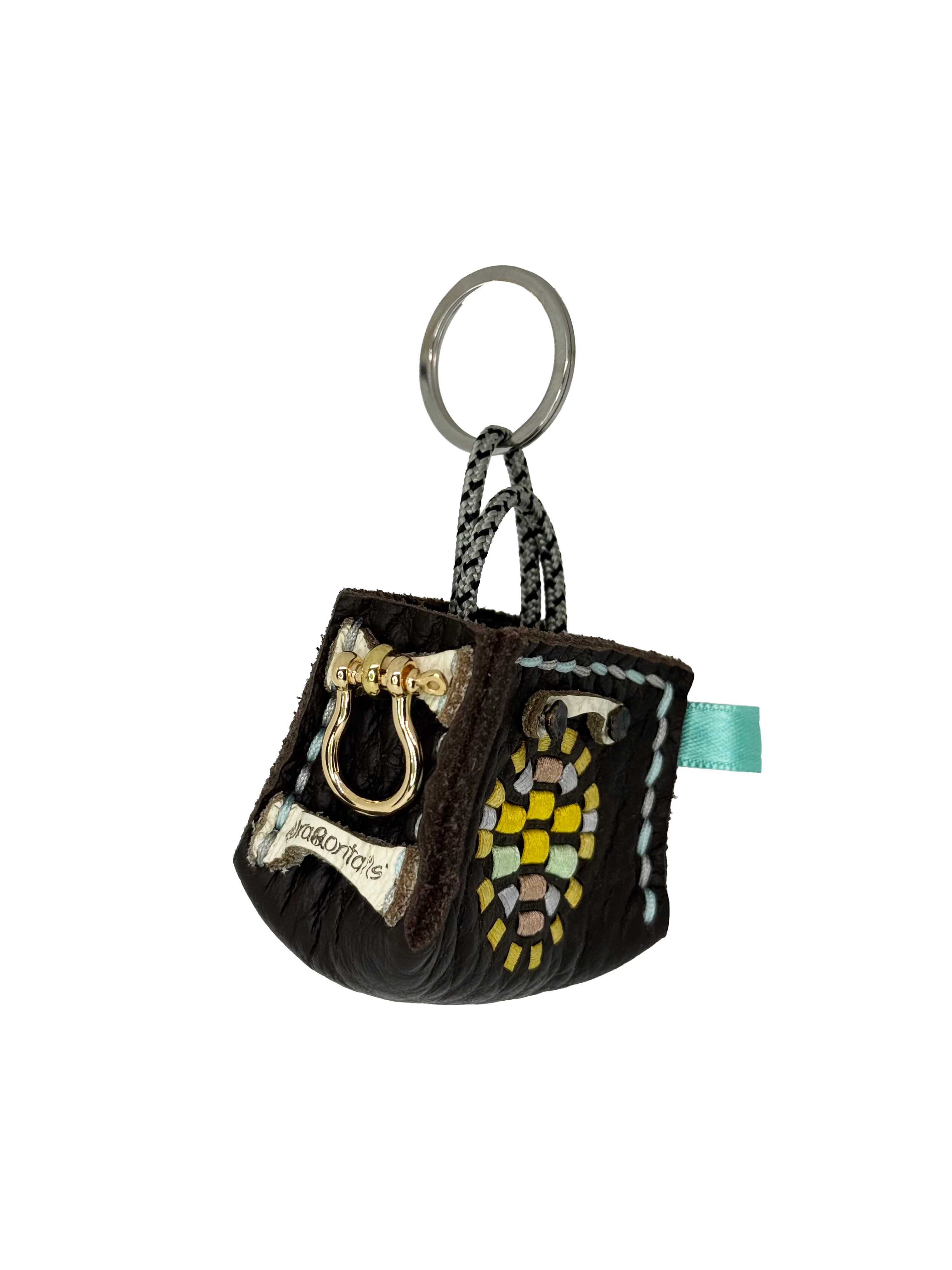 Turquoise Turtle Tinker Bag Charm
