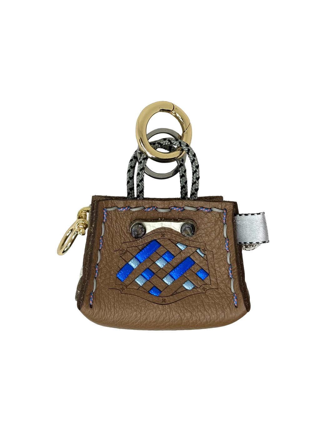 Blue Weave Tinker Bag Charms