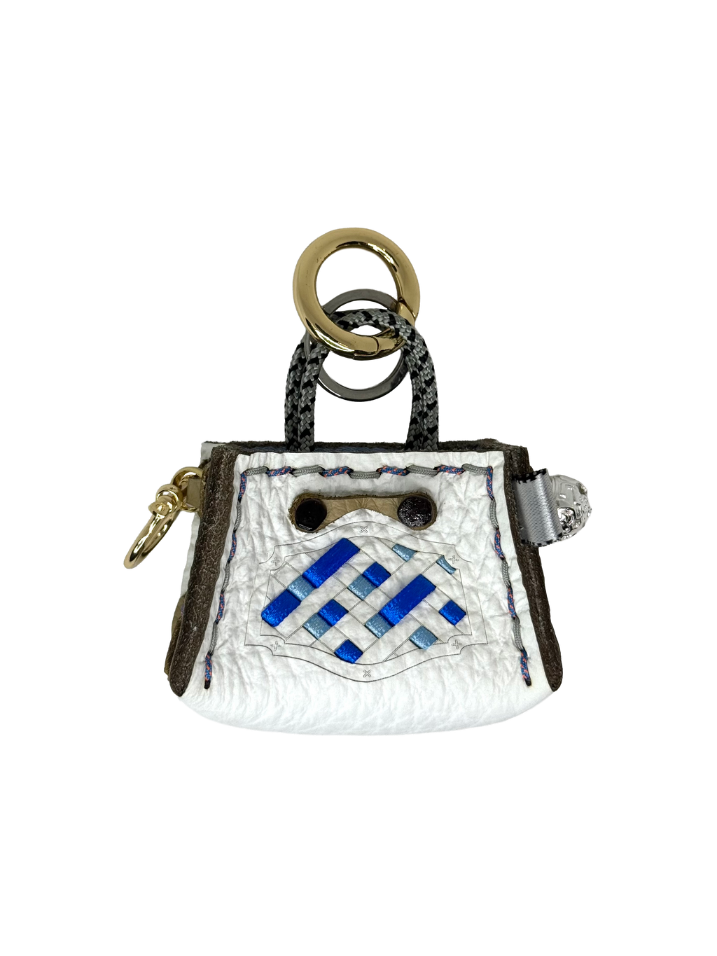 Blue Weave Tinker Bag Charms