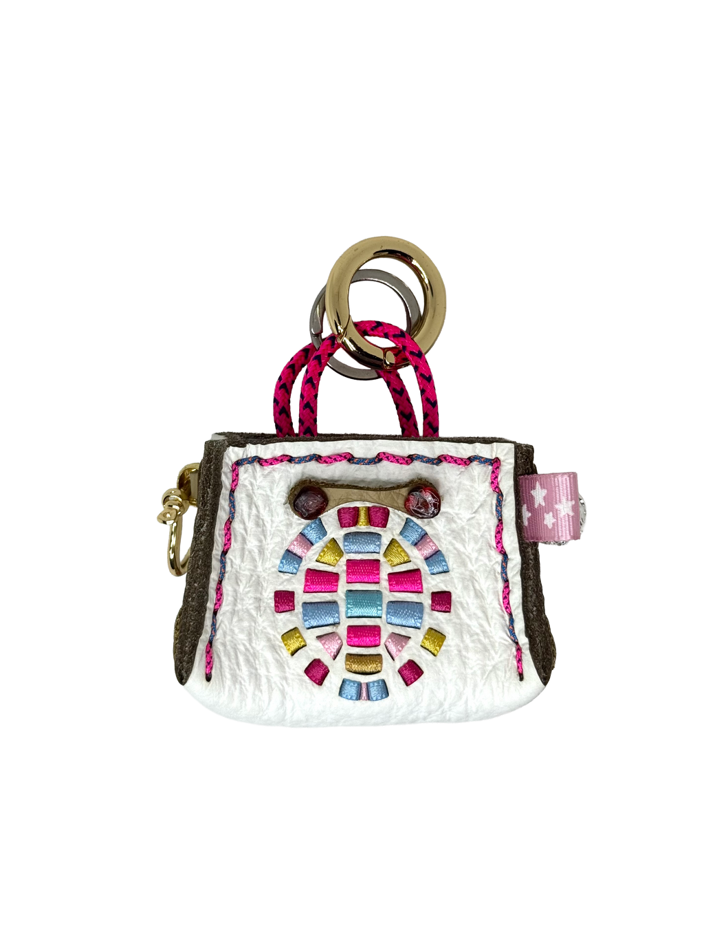 Bubblegum Turtle Tinker Bag Charm