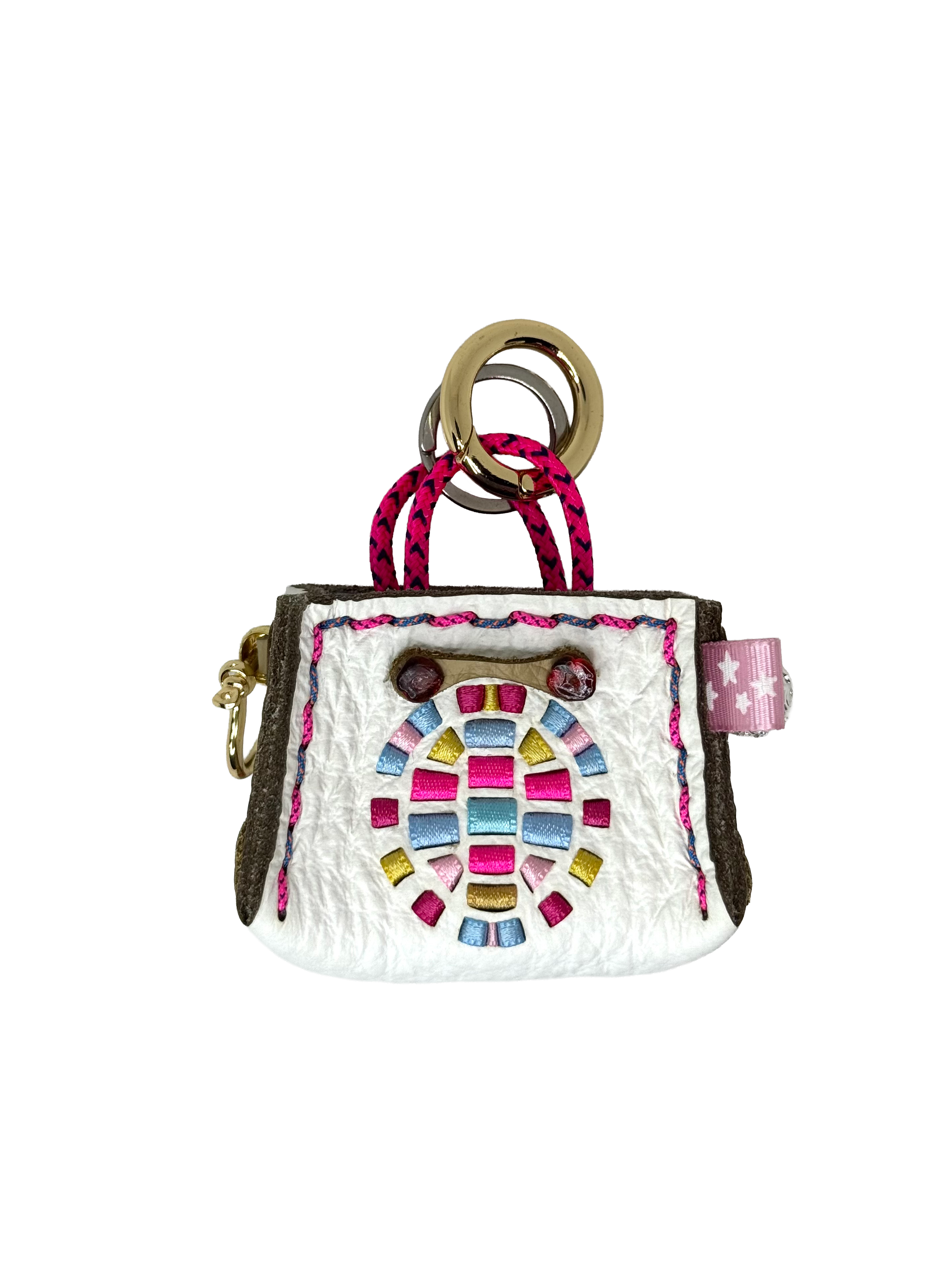Bubblegum Turtle Tinker Bag Charm