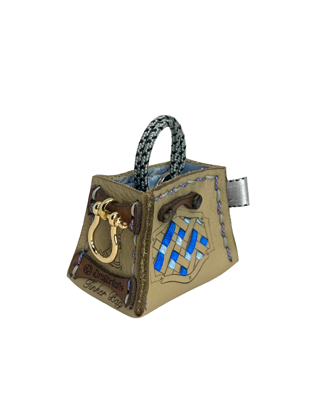 Blue Weave Tinker Bag Charms