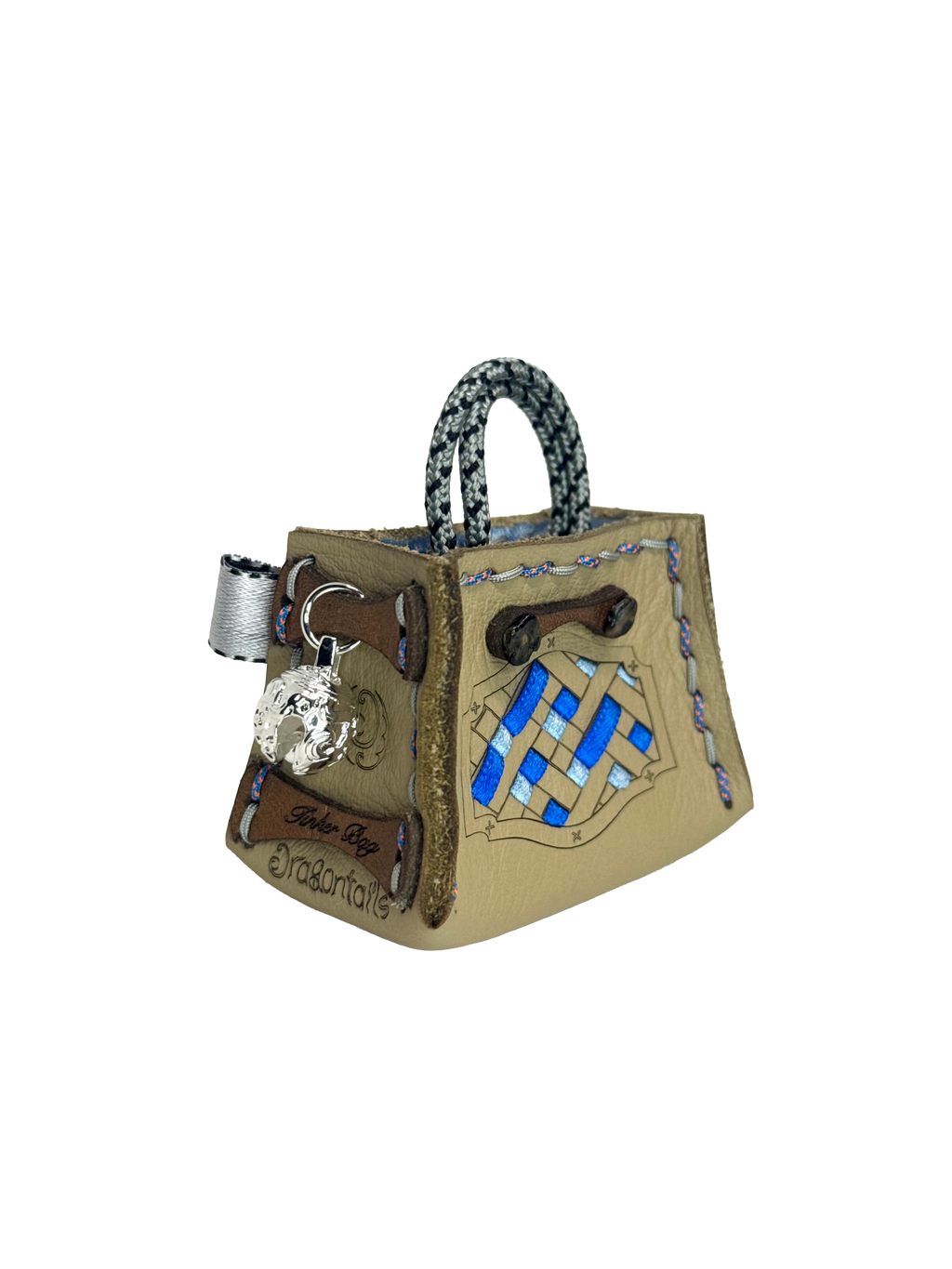 Blue Weave Tinker Bag Charms