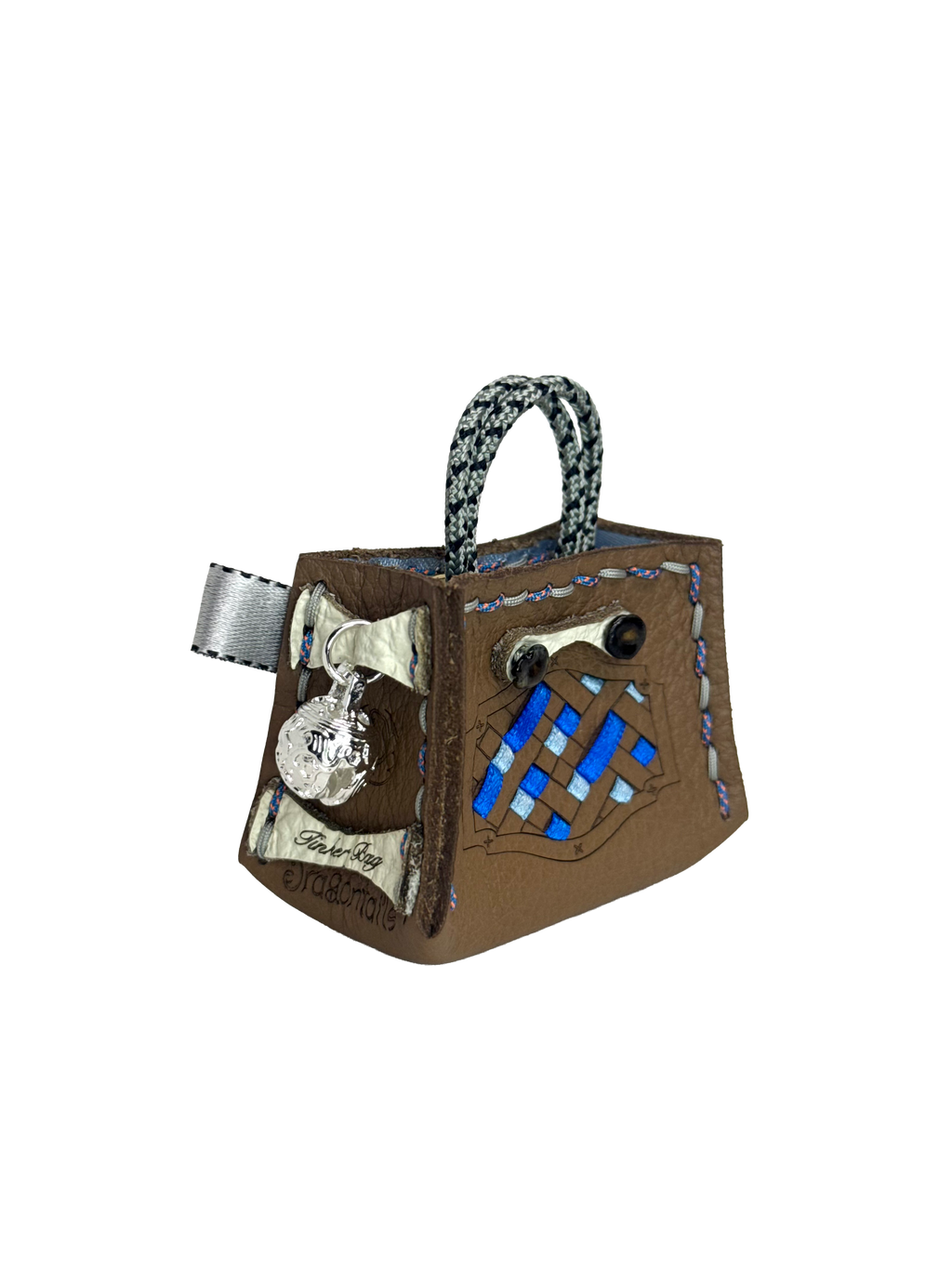 Blue Weave Tinker Bag Charms