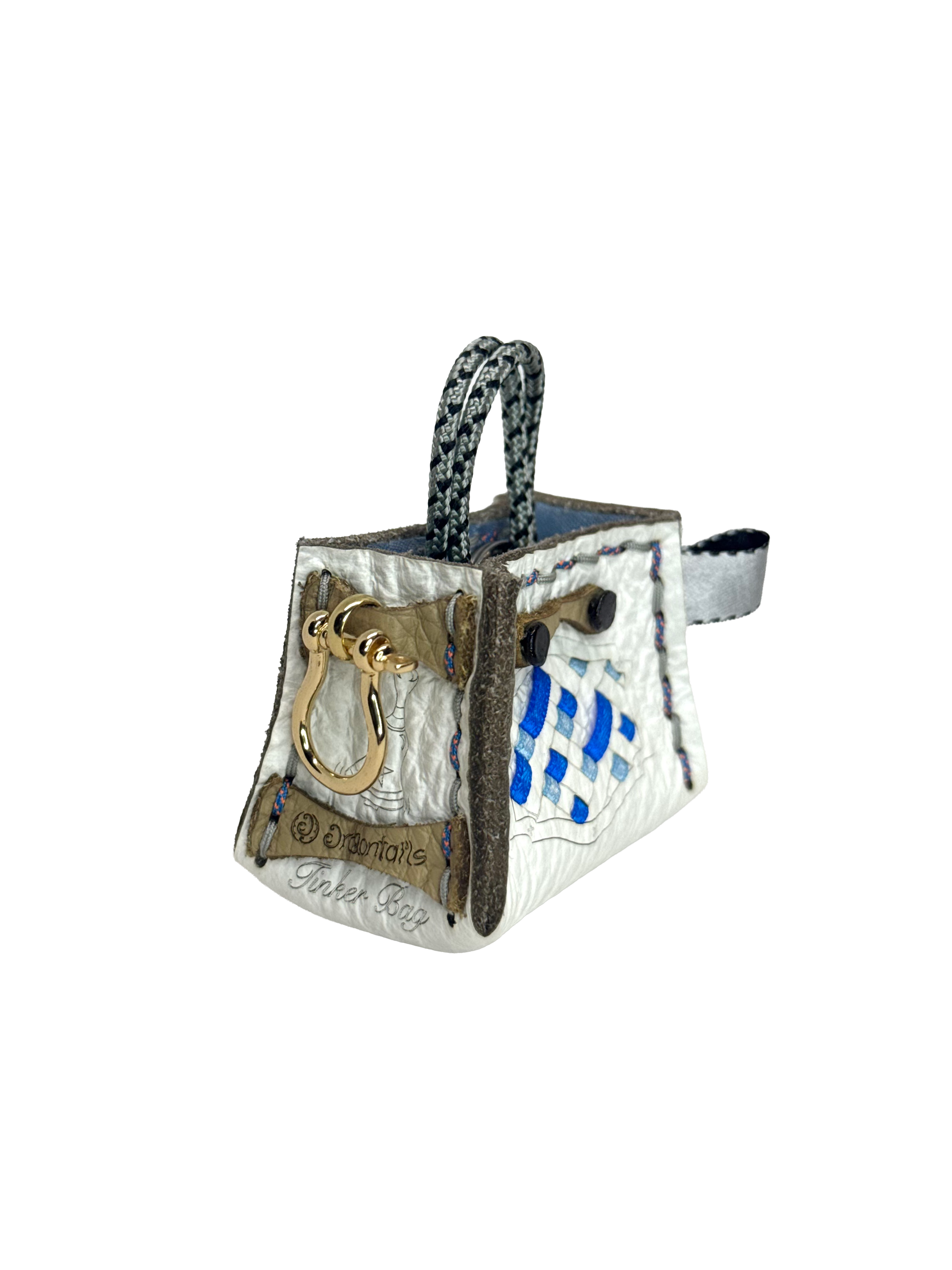 Blue Weave Tinker Bag Charms