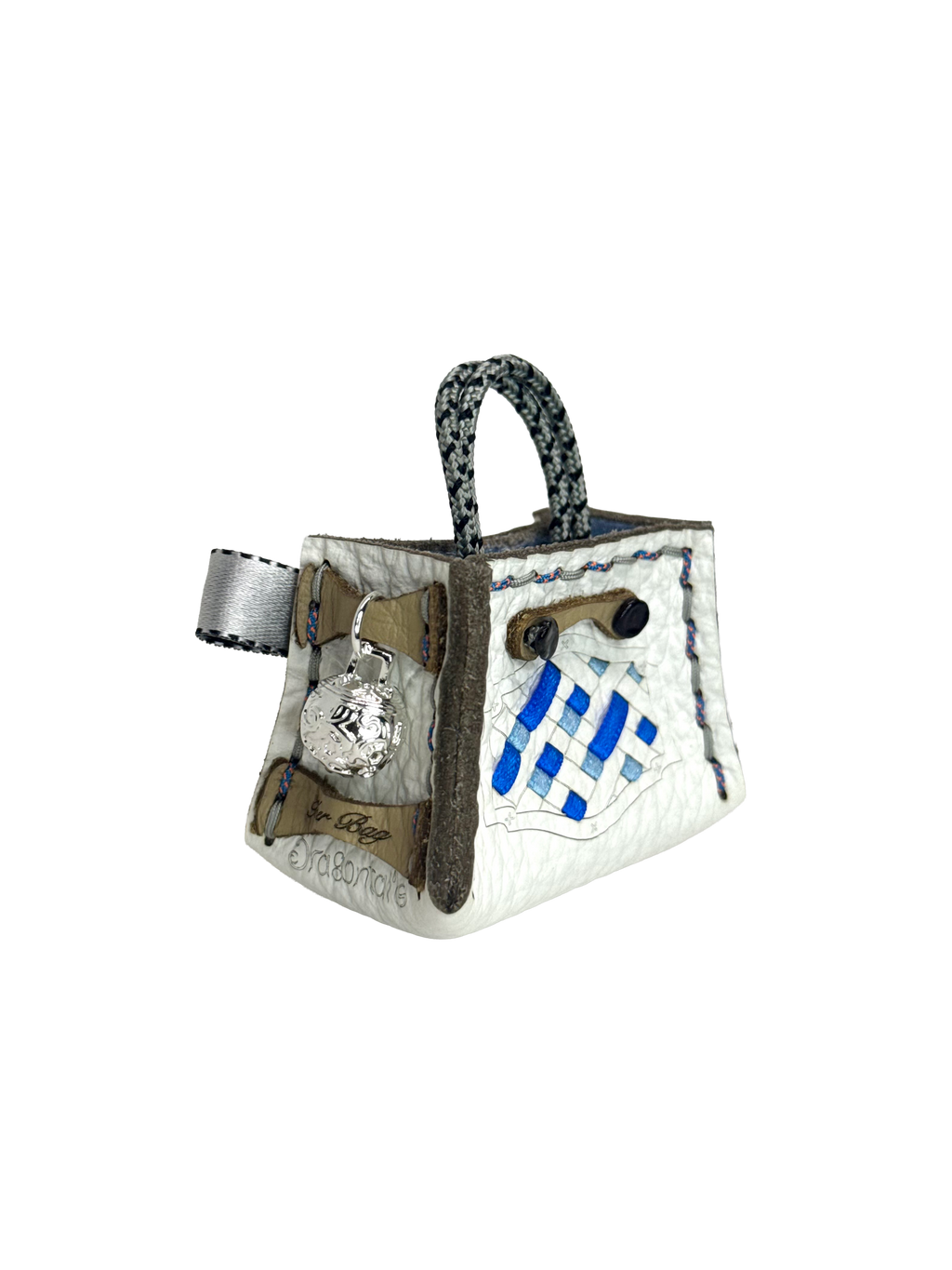 Blue Weave Tinker Bag Charms
