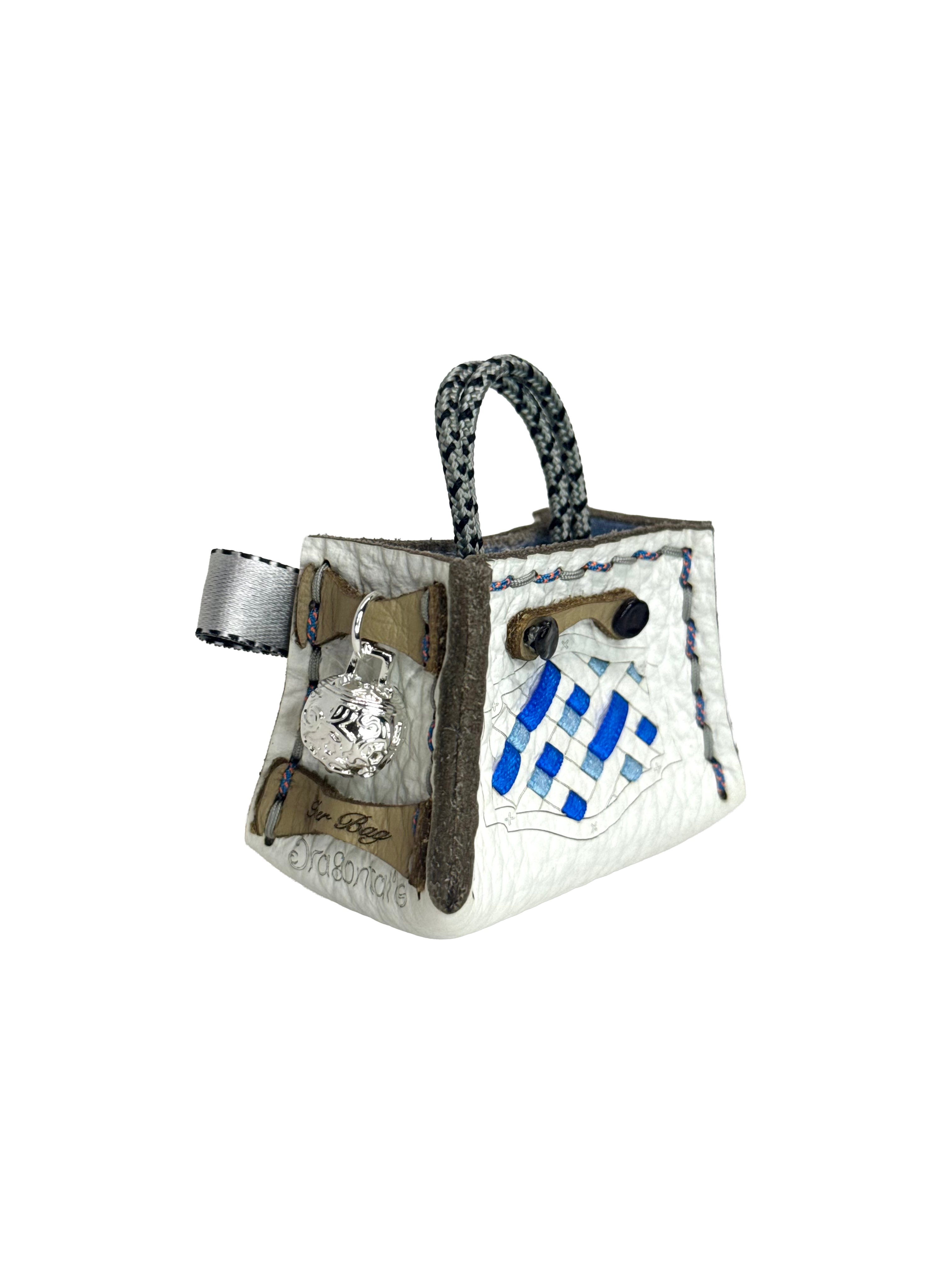 Blue Weave Tinker Bag Charms