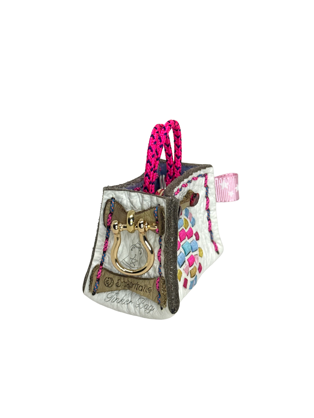 Bubblegum Turtle Tinker Bag Charm