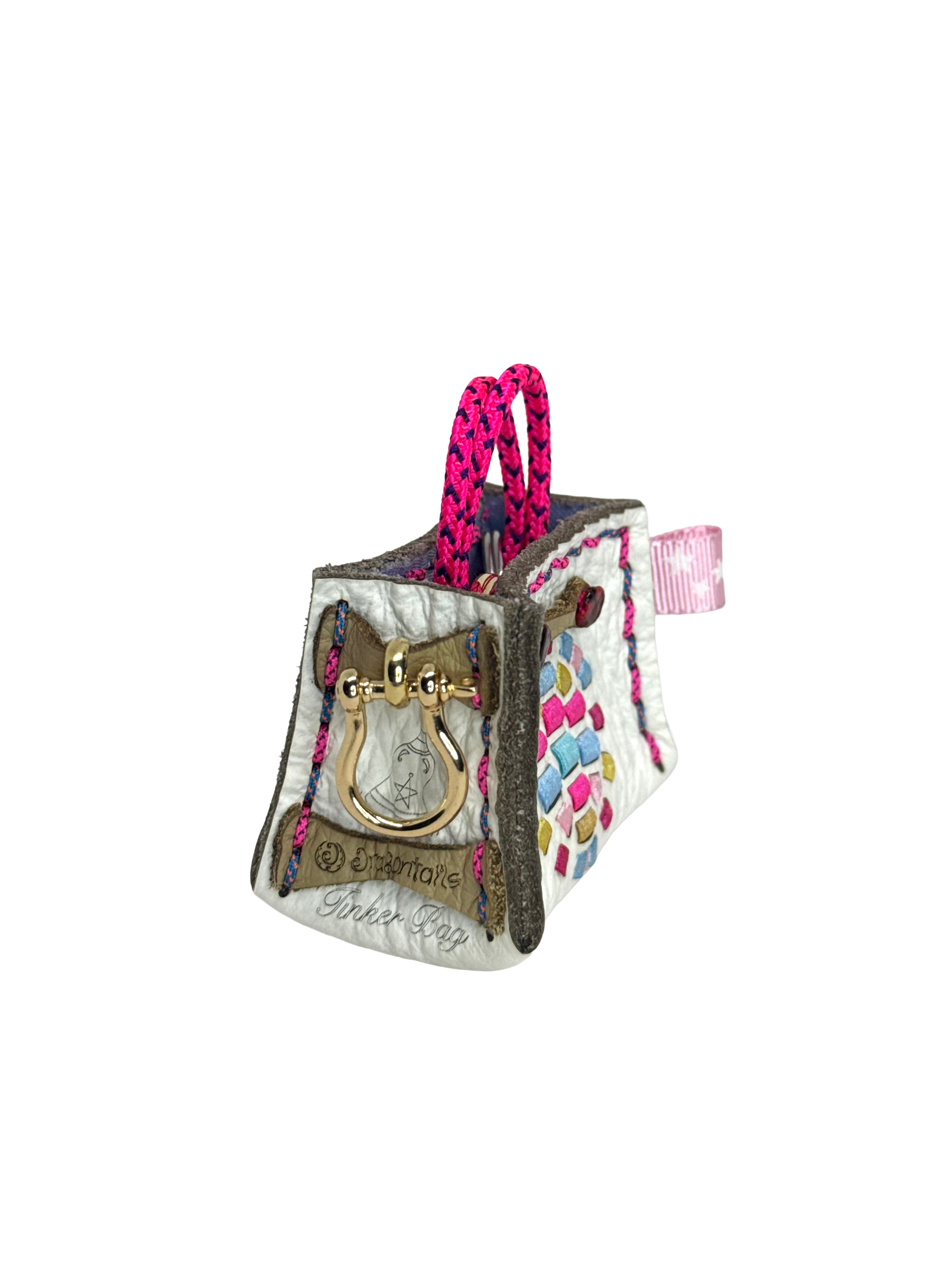 Bubblegum Turtle Tinker Bag Charm