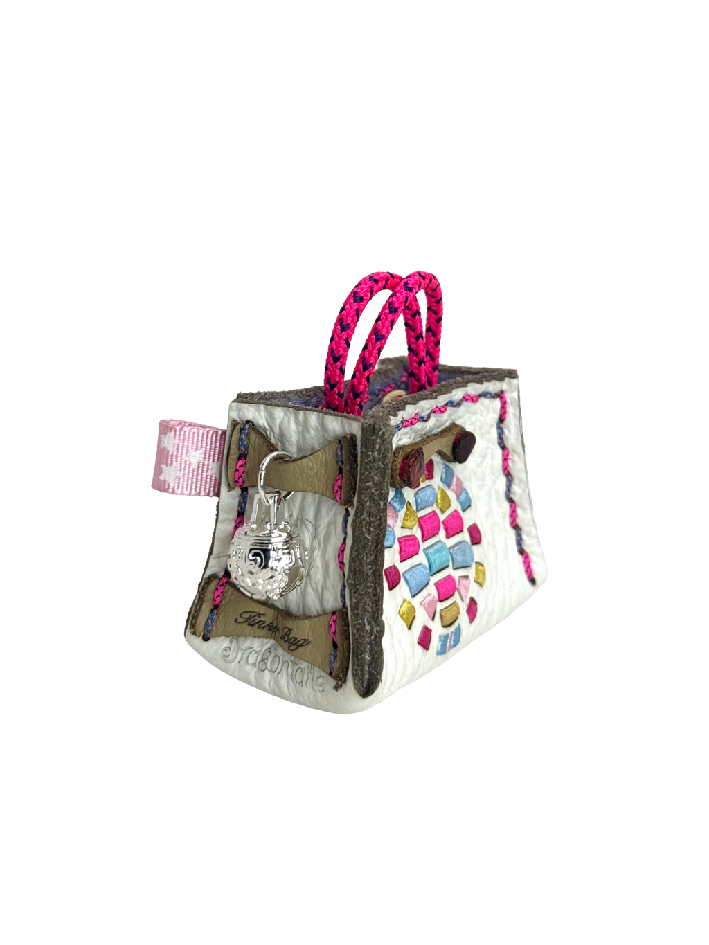 Bubblegum Turtle Tinker Bag Charm