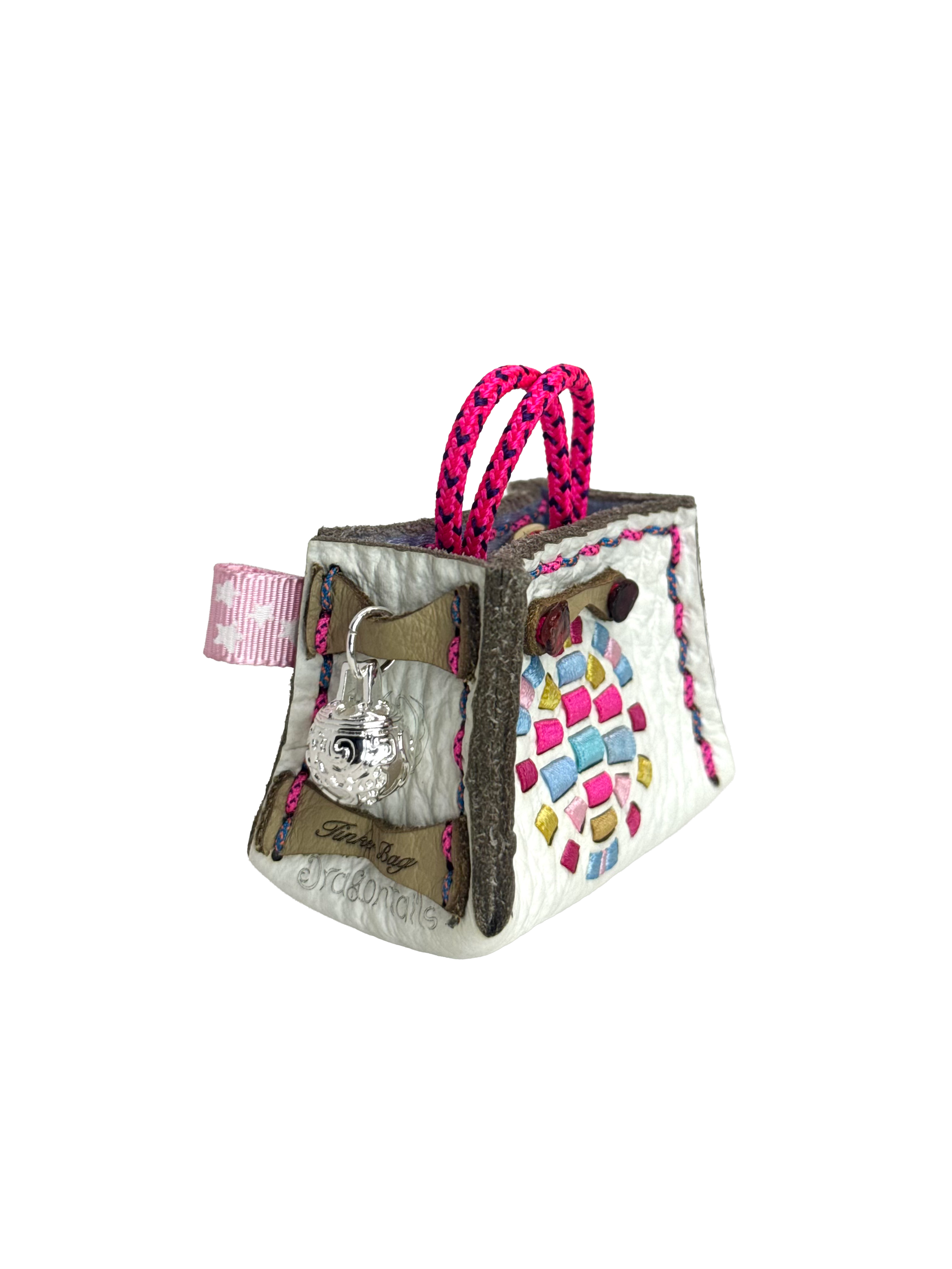 Bubblegum Turtle Tinker Bag Charm